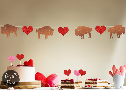 Buffalo Heart Party Banner