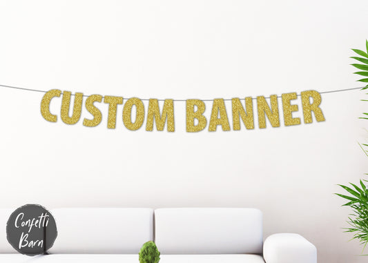 Custom Banner - Design Your Own