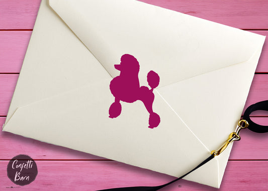 Fancy Poodle Stickers