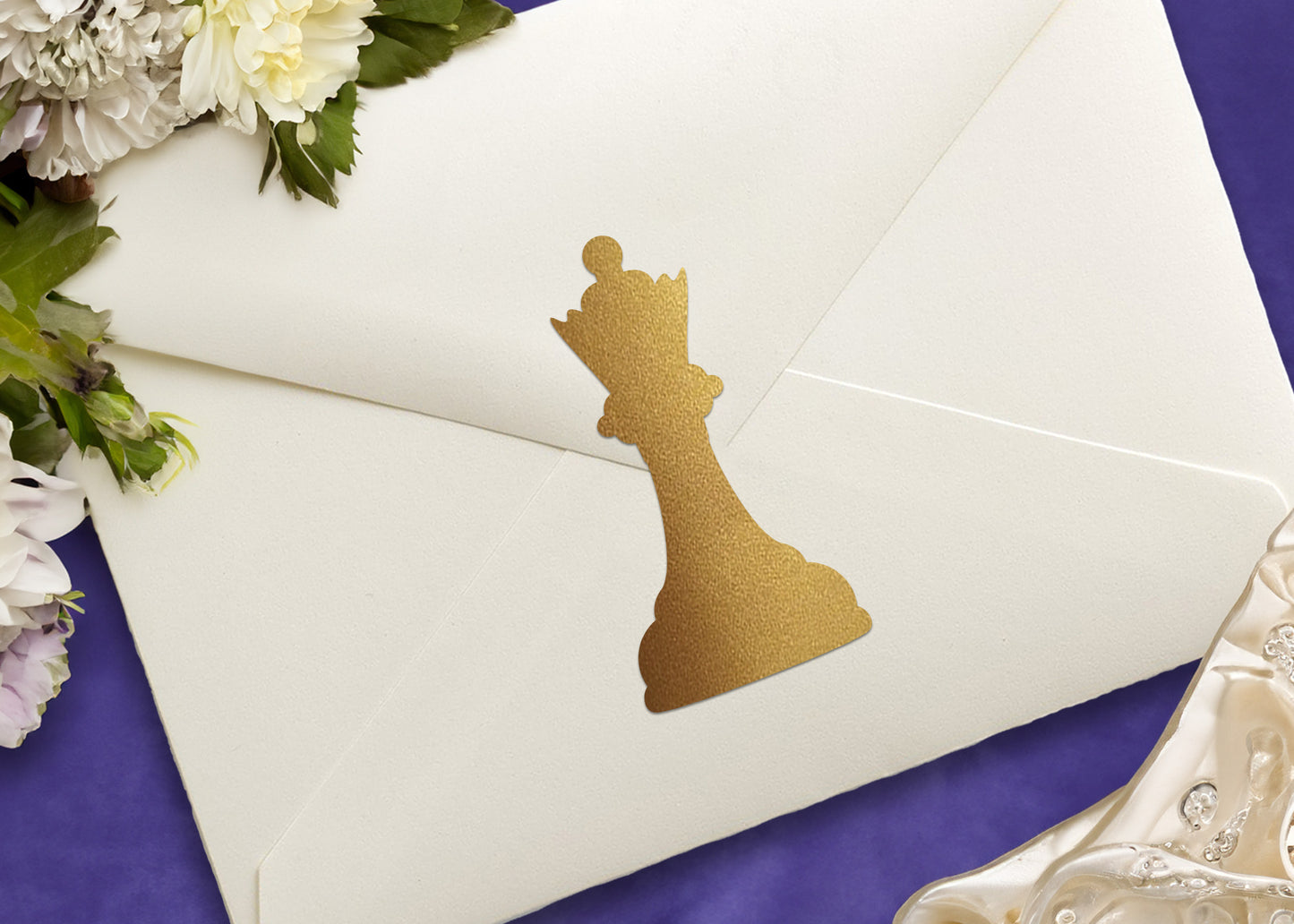 Queen Chess Piece Stickers