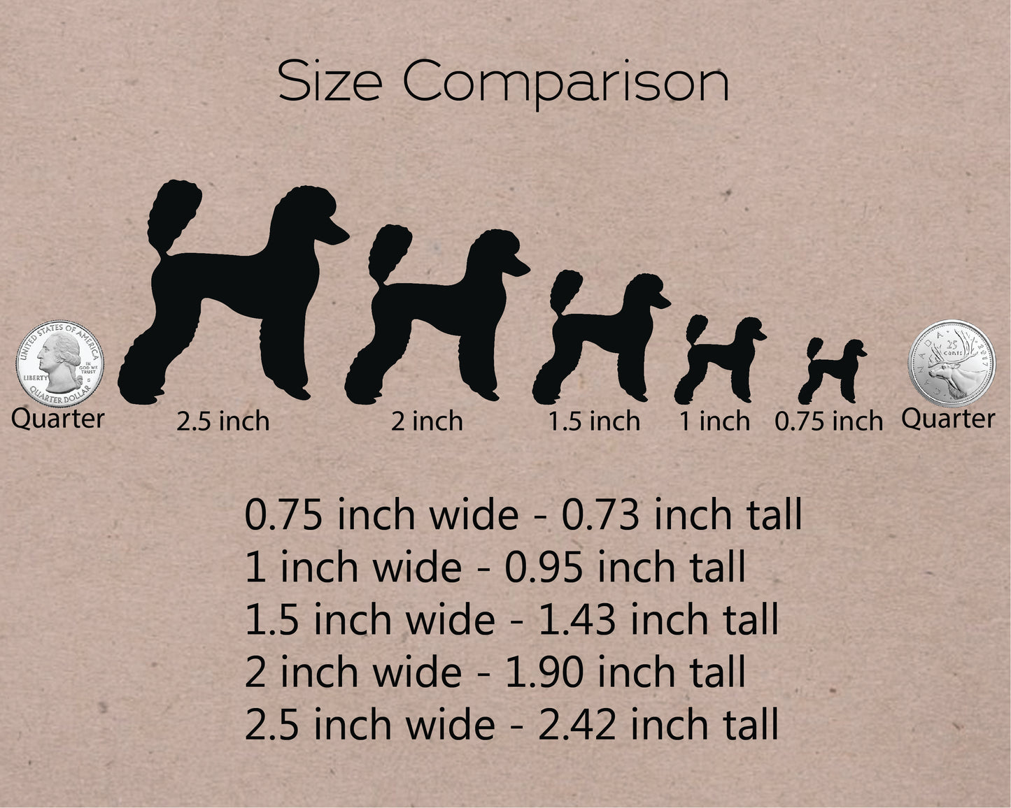 Standard Poodle Stickers